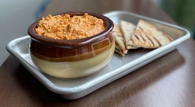 SMALL SIDE SPICY FETA.