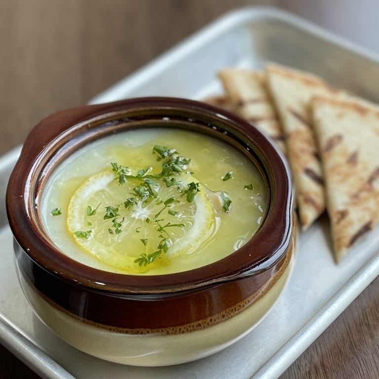 Delicious Avgolemono Soup